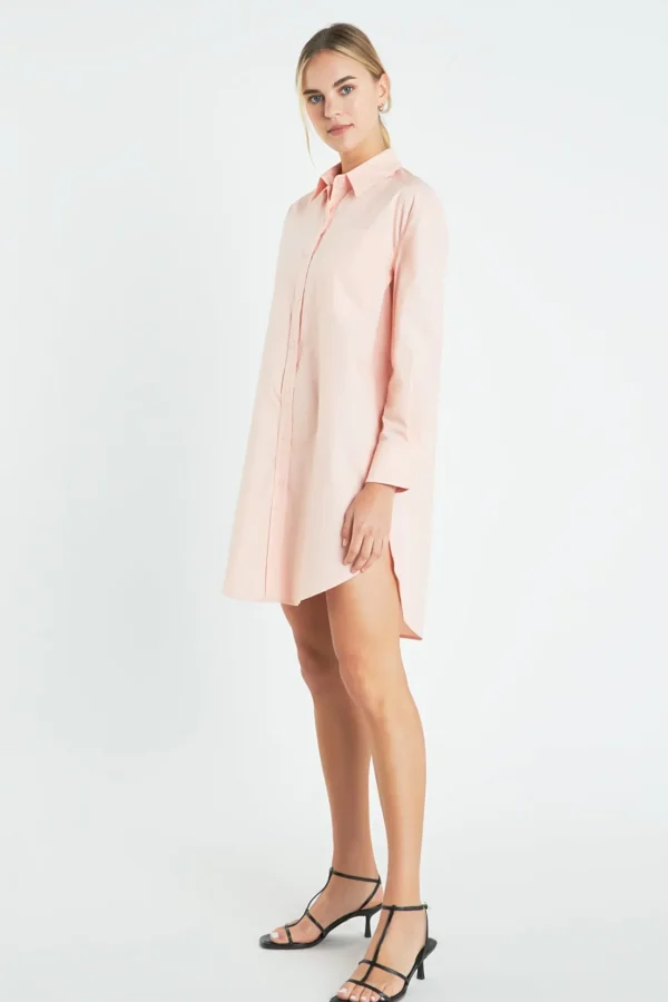 ENGLISH FACTORY Tops*- Classic Collared Dress Shirt