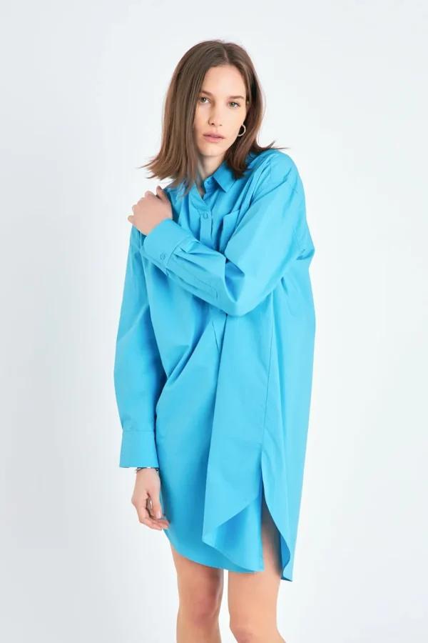 ENGLISH FACTORY Tops*- Classic Collared Dress Shirt