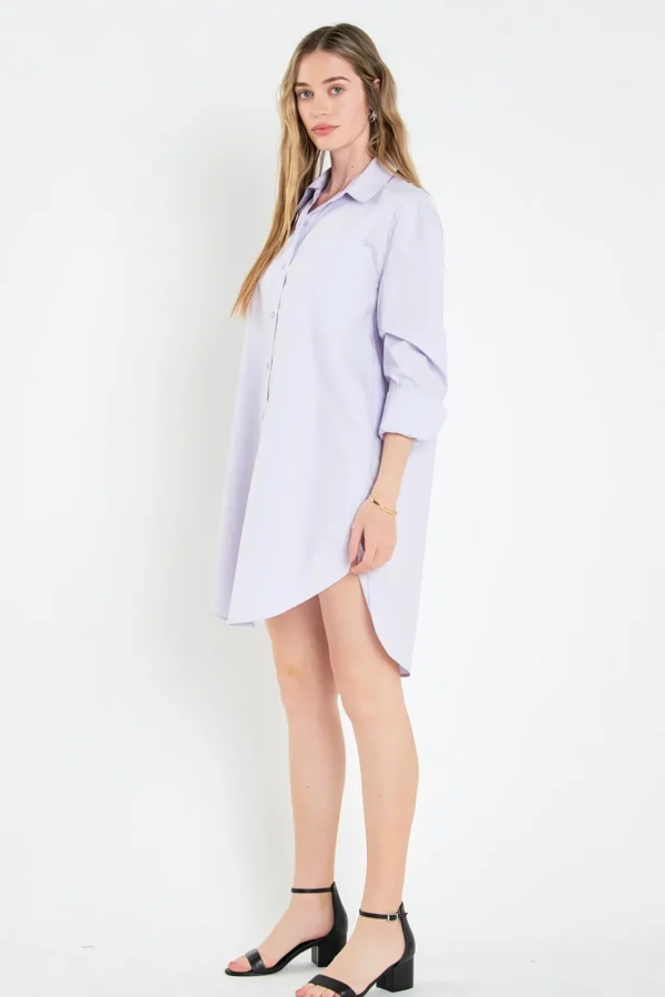 ENGLISH FACTORY Tops*- Classic Collared Dress Shirt