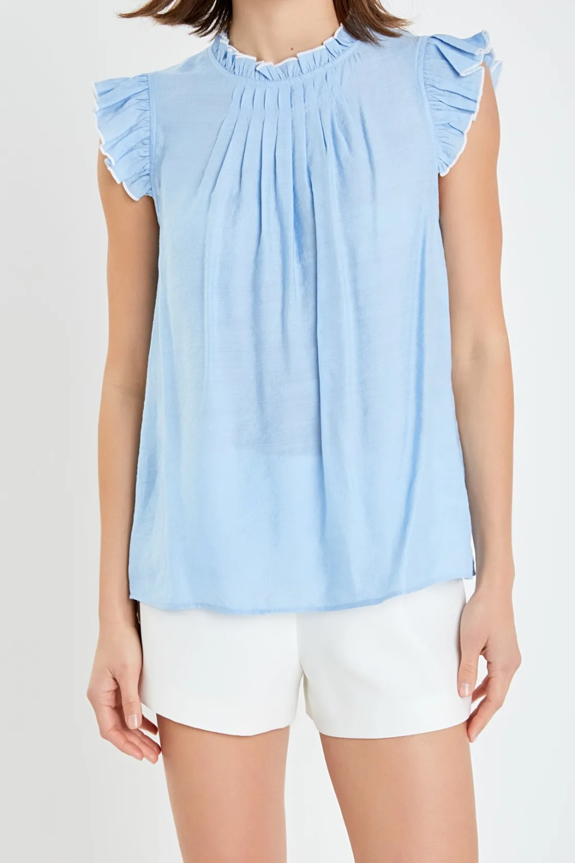 english_factory__contrast_5-2.webp ENGLISH FACTORY Tops*- Contrast Stitch Sleeveless Top