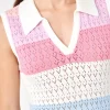 ENGLISH FACTORY Tops*- Crochet Knit Maxi Dress MULTI