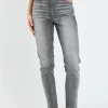 ENGLISH FACTORY Tops*- High Waist Skinny Jeans
