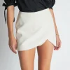 ENGLISH FACTORY Tops*- High Waist Overlay Skort