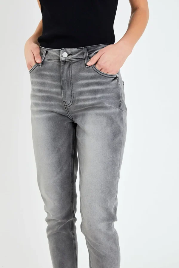 ENGLISH FACTORY Tops*- High Waist Skinny Jeans