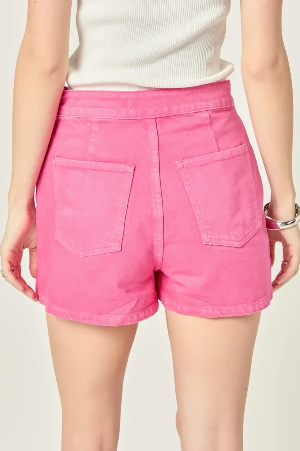 ENGLISH FACTORY Tops*- High-waisted Denim Mini Skort