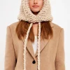ENGLISH FACTORY Tops*- Knit Balaclava CREAM