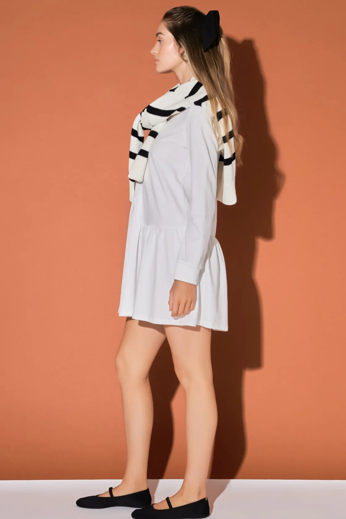 english_factory__knit_unb_1.webp ENGLISH FACTORY Tops*- Knit Unbalanced Seam Dress