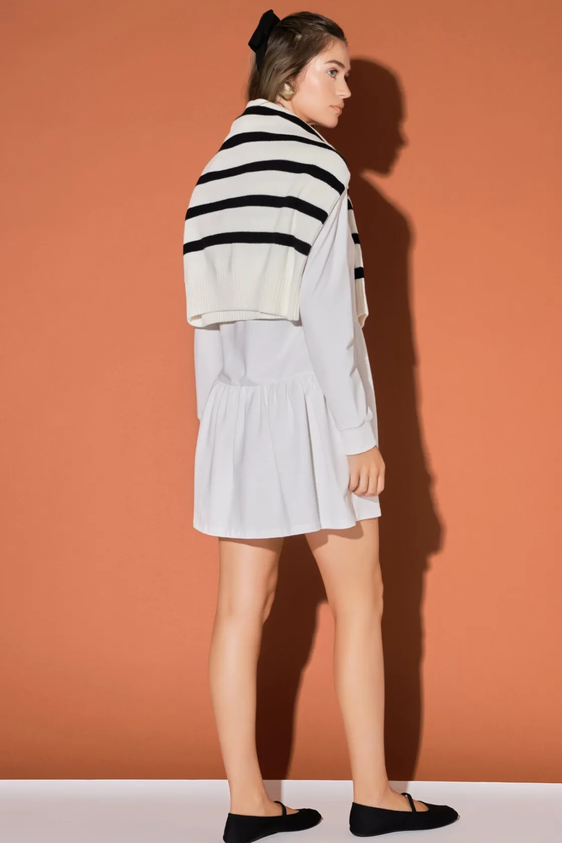 english_factory__knit_unb_2.webp ENGLISH FACTORY Tops*- Knit Unbalanced Seam Dress