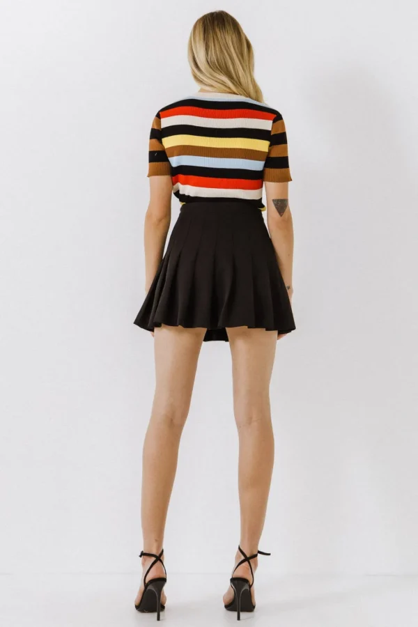 ENGLISH FACTORY Tops*- Mini Tennis Skort