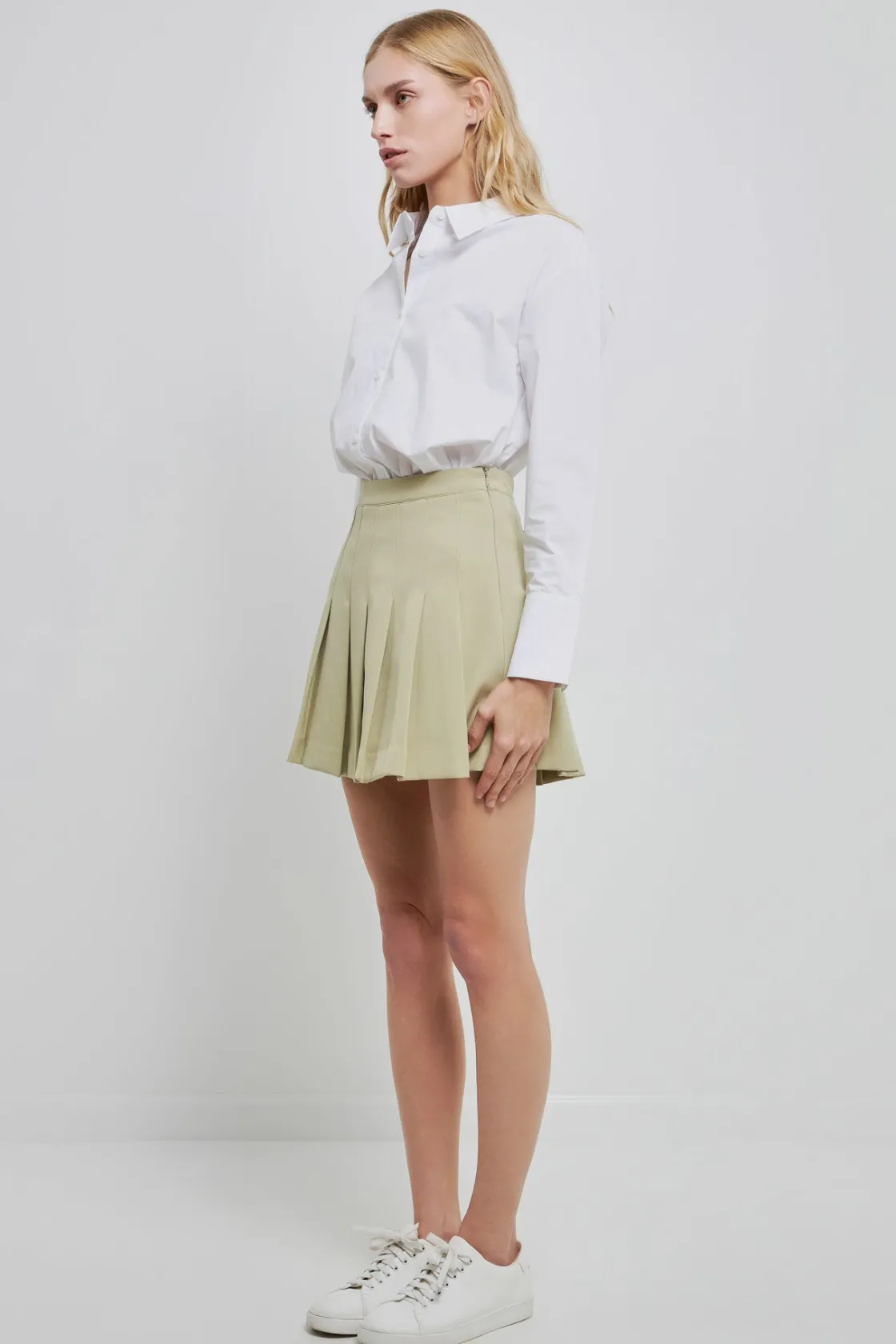 english_factory__mini_ten_2.webp ENGLISH FACTORY Tops*- Mini Tennis Skort