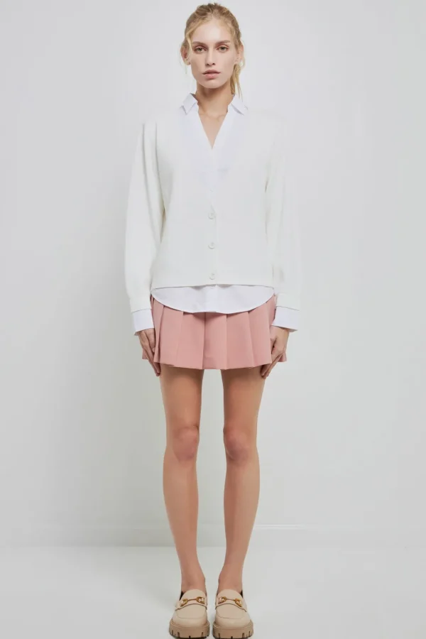 ENGLISH FACTORY Tops*- Mini Tennis Skort