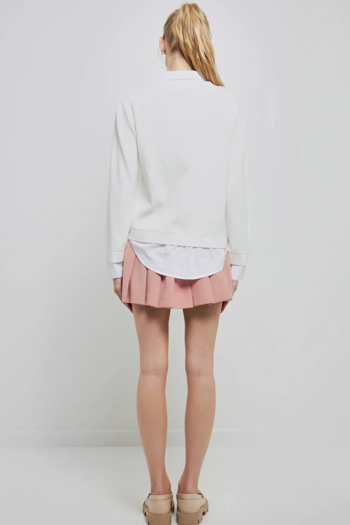 english_factory__mini_ten_7.webp ENGLISH FACTORY Tops*- Mini Tennis Skort