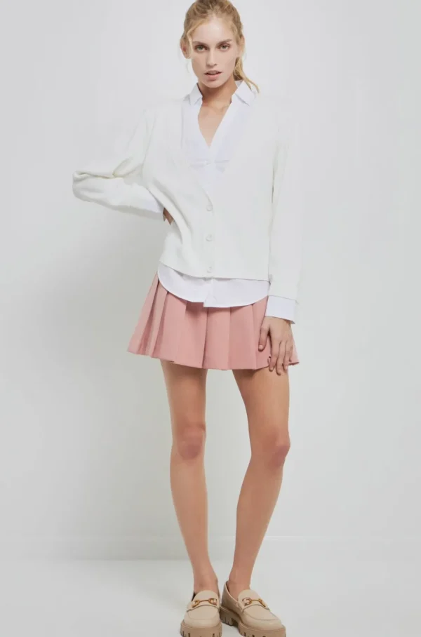 ENGLISH FACTORY Tops*- Mini Tennis Skort