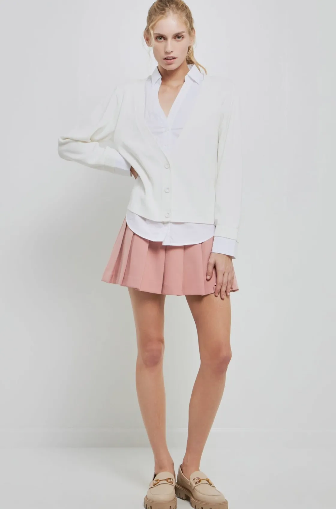english_factory__mini_ten_8.webp ENGLISH FACTORY Tops*- Mini Tennis Skort
