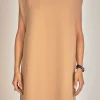 ENGLISH FACTORY Tops*- Mock Neck Shift Dress