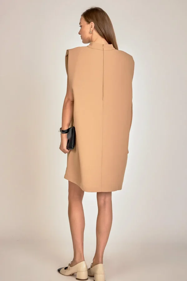 ENGLISH FACTORY Tops*- Mock Neck Shift Dress