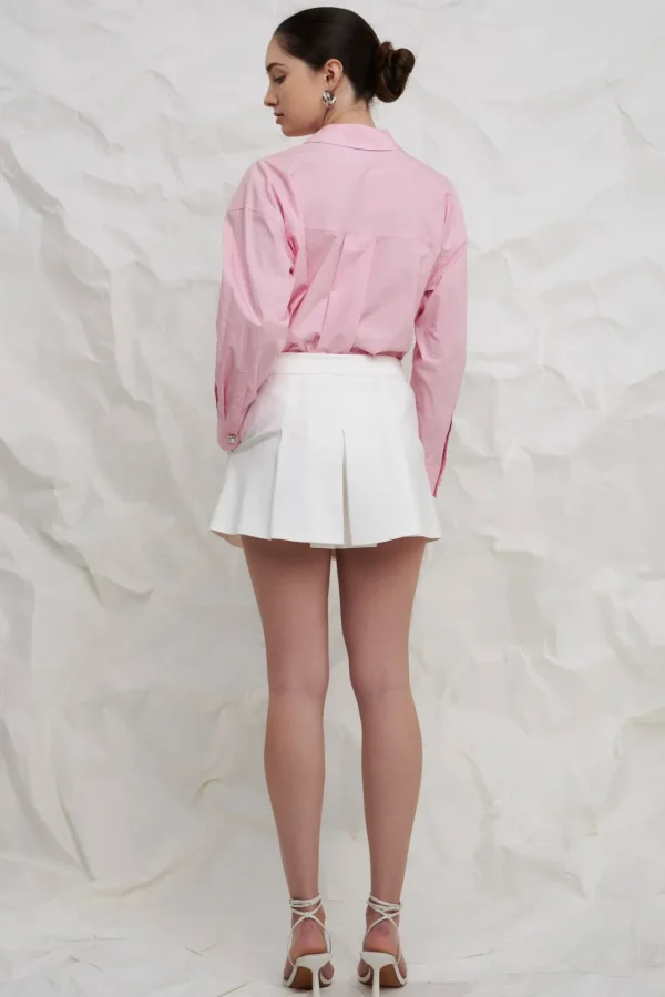ENGLISH FACTORY Tops*- Pleated Mini Skort