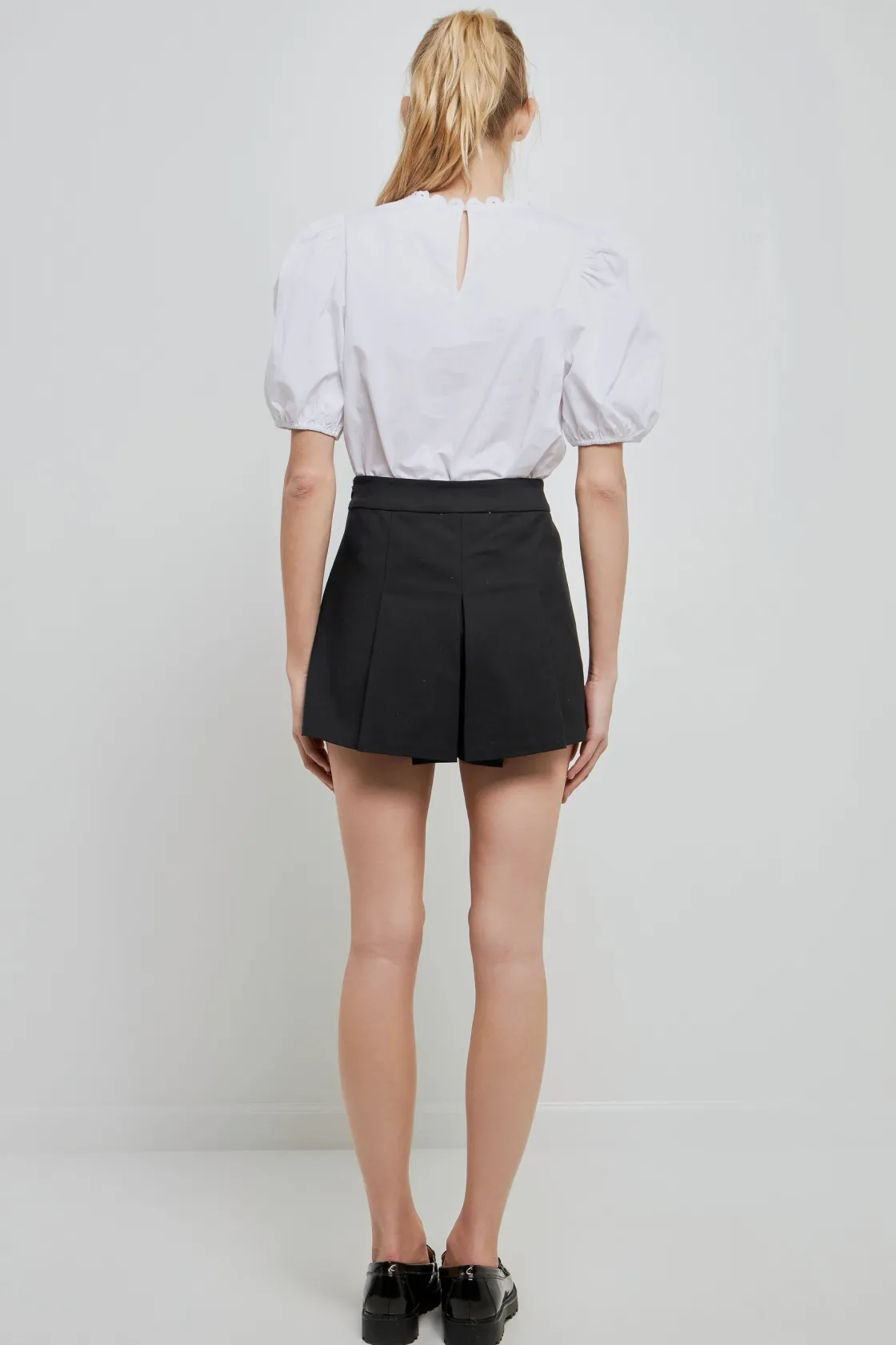 english_factory__pleated__18-2.webp ENGLISH FACTORY Tops*- Pleated Mini Skort