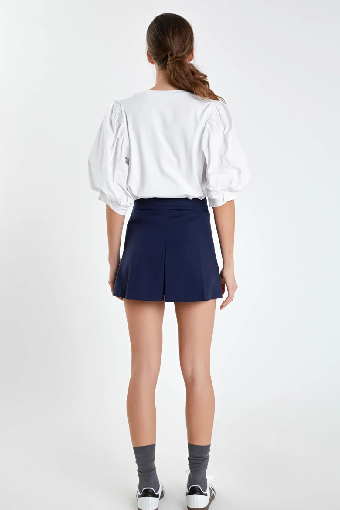 english_factory__pleated__28-1.webp ENGLISH FACTORY Tops*- Pleated Mini Skort