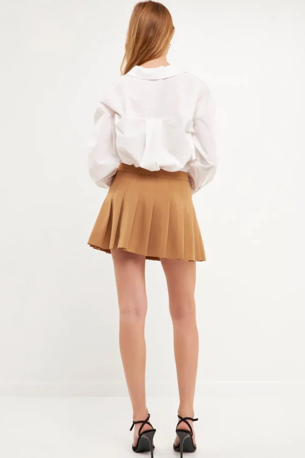 ENGLISH FACTORY Tops*- Pleated Skort