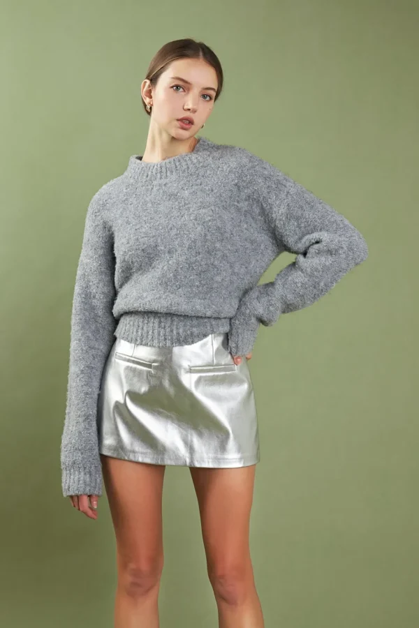 ENGLISH FACTORY Tops*- Pu Skorts