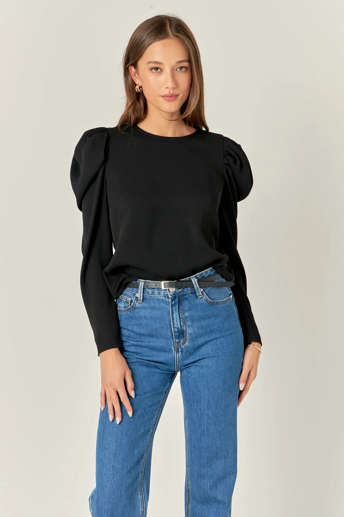 english_factory__puff_lon_3.webp ENGLISH FACTORY Tops*- Puff Long Sleeve Top