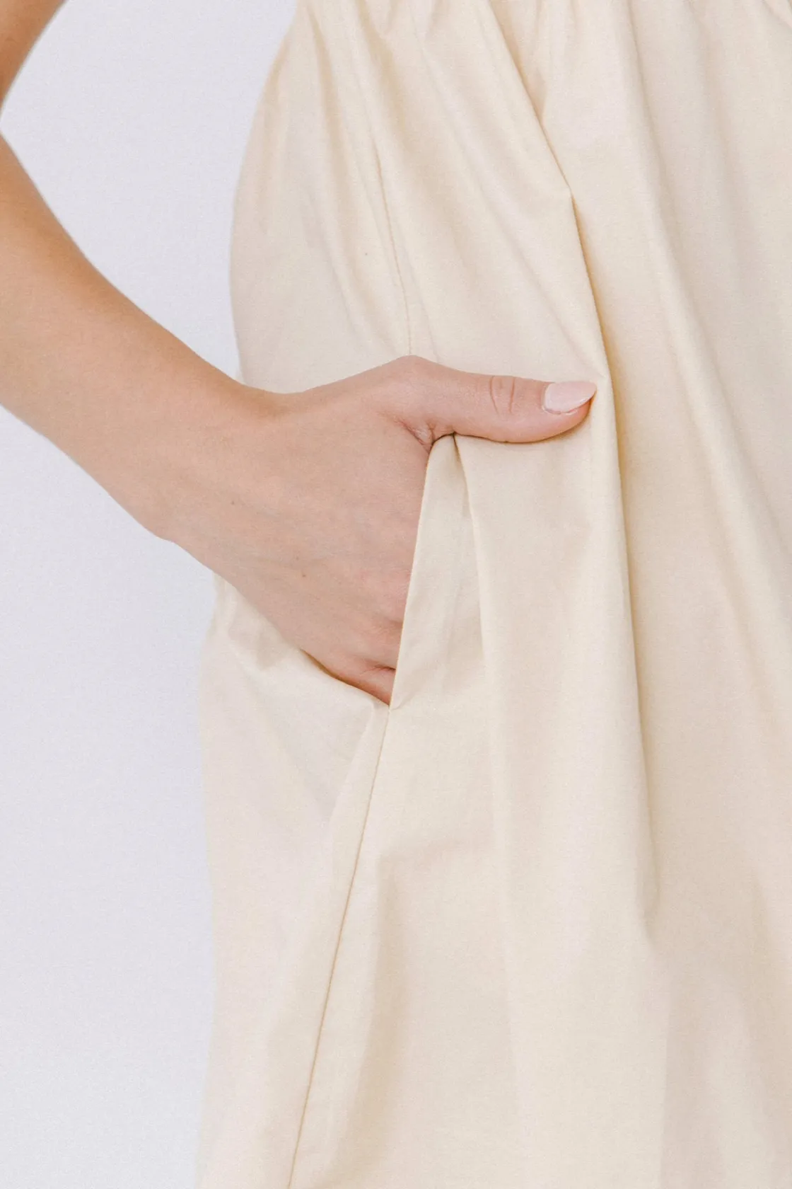 english_factory__puff_sle_15.webp ENGLISH FACTORY Tops*- Puff Sleeve Babydoll Dress