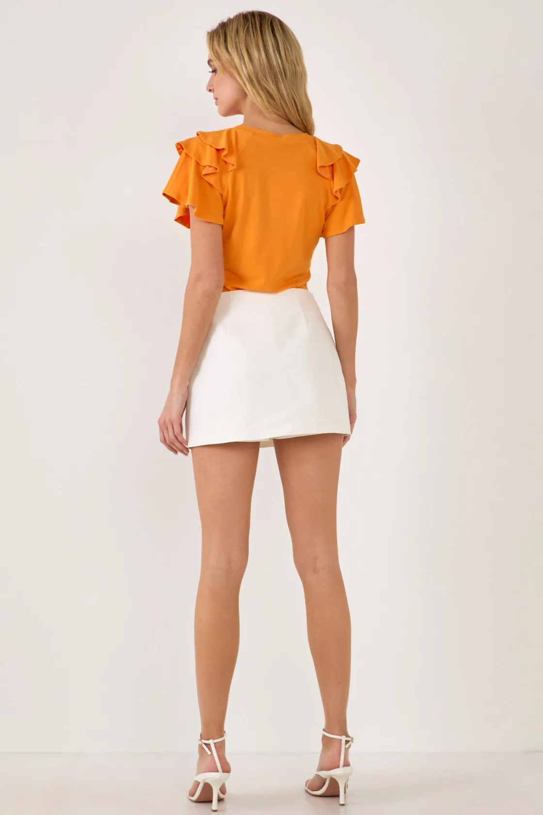 english_factory__shoulder_17.webp ENGLISH FACTORY Tops*- Shoulder Ruffle Top