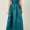 ENGLISH FACTORY Tops*- Sleeveless Flared Midi Dress