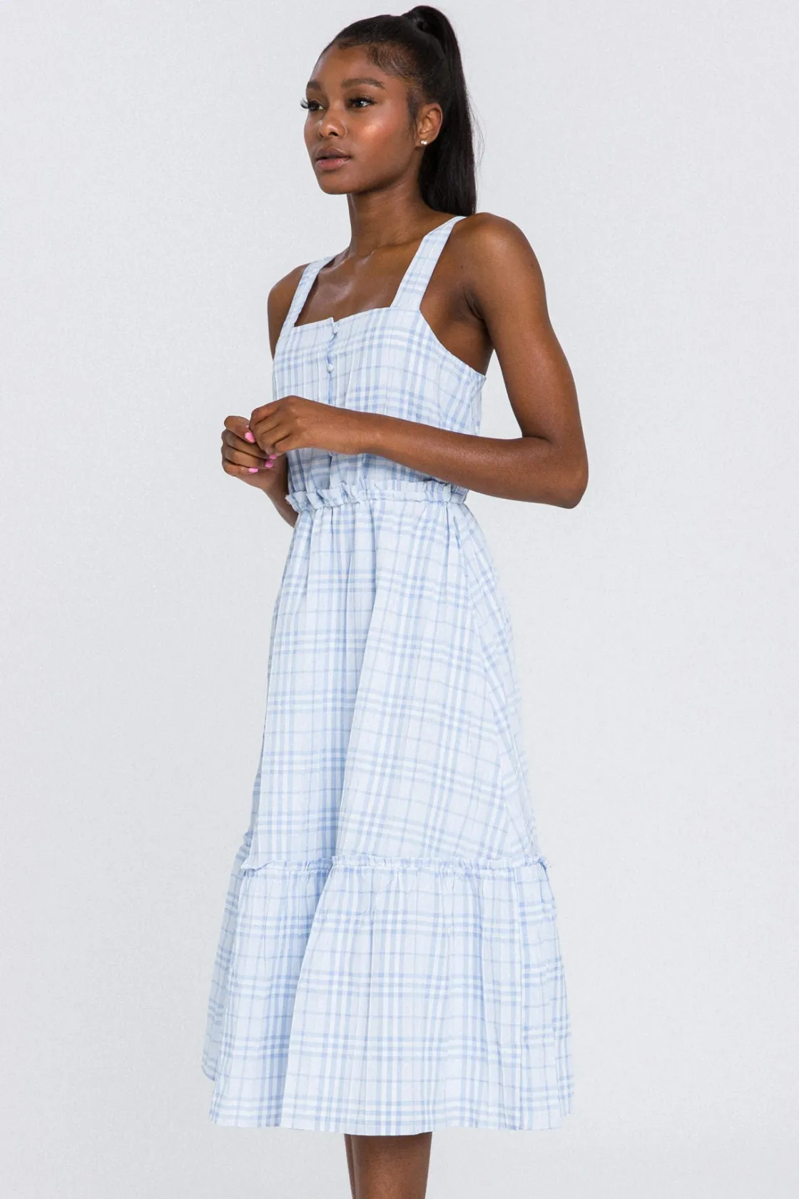 english_factory__sleevele_3-3.webp ENGLISH FACTORY Tops*- Sleeveless Midi Dress