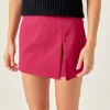 ENGLISH FACTORY Tops*- Slit Detail Skort