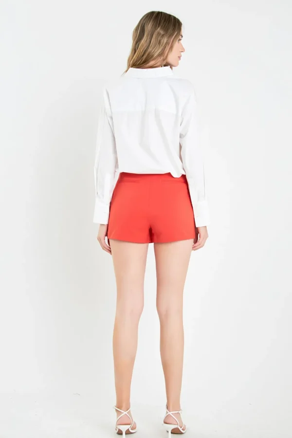 ENGLISH FACTORY Tops*- Slit Detail Skort