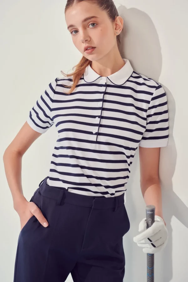 ENGLISH FACTORY Tops*- Sportswear Knit Polo Shirt