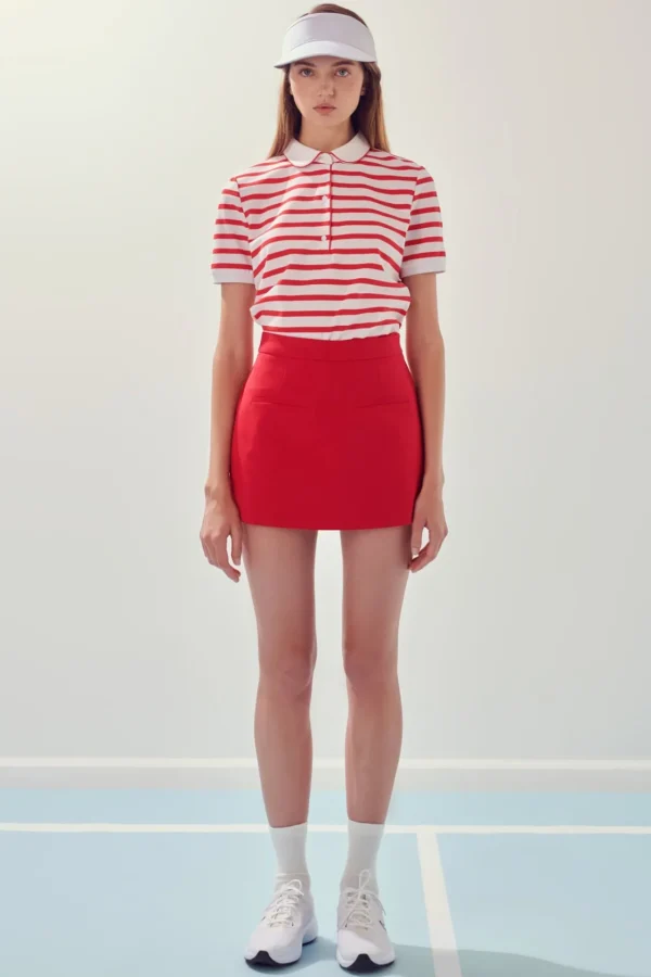 ENGLISH FACTORY Tops*- Sportswear Knit Polo Shirt