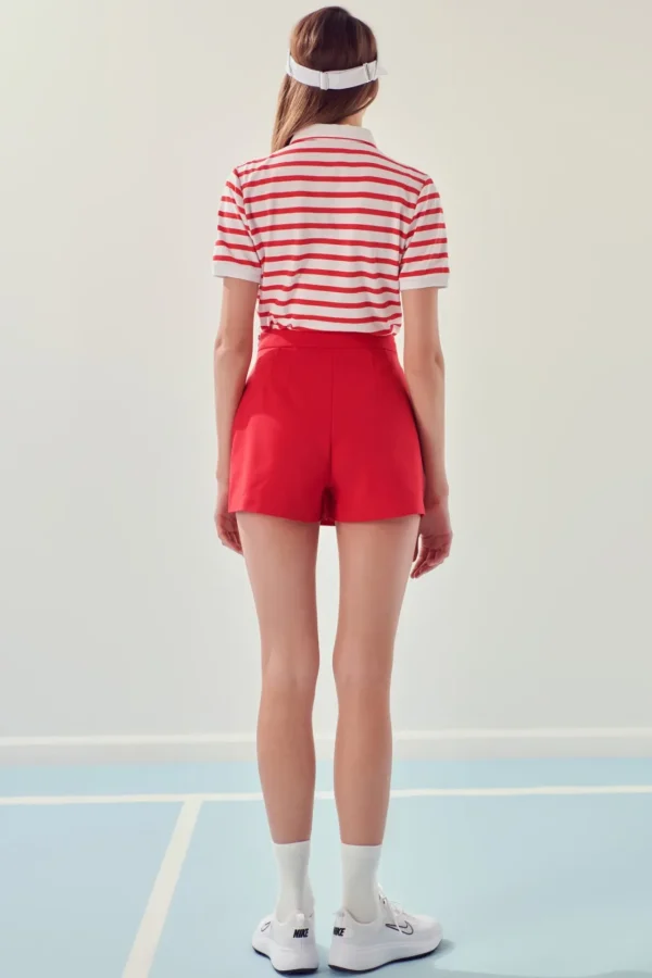 ENGLISH FACTORY Tops*- Sportswear Knit Polo Shirt