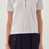 ENGLISH FACTORY Tops*- Sportwear Knit Polo Shirt