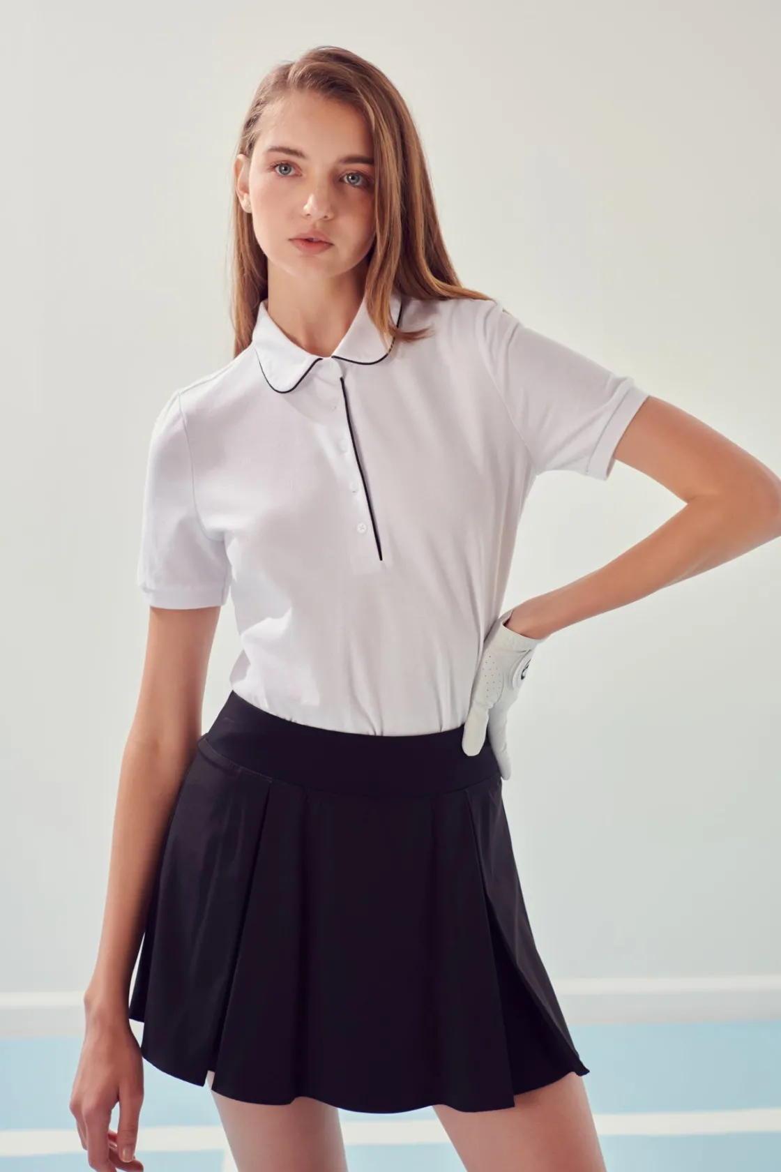 english_factory__sportwea_3.webp ENGLISH FACTORY Tops*- Sportwear Knit Polo Shirt