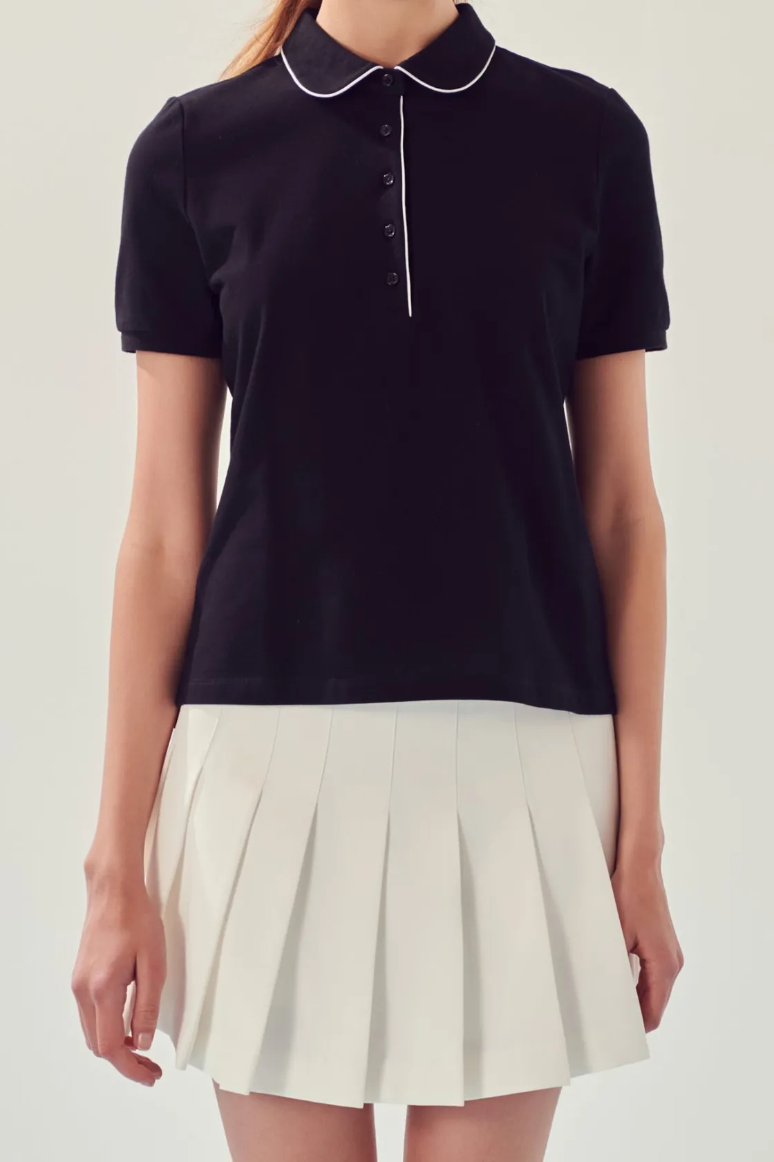 english_factory__sportwea_5.webp ENGLISH FACTORY Tops*- Sportwear Knit Polo Shirt
