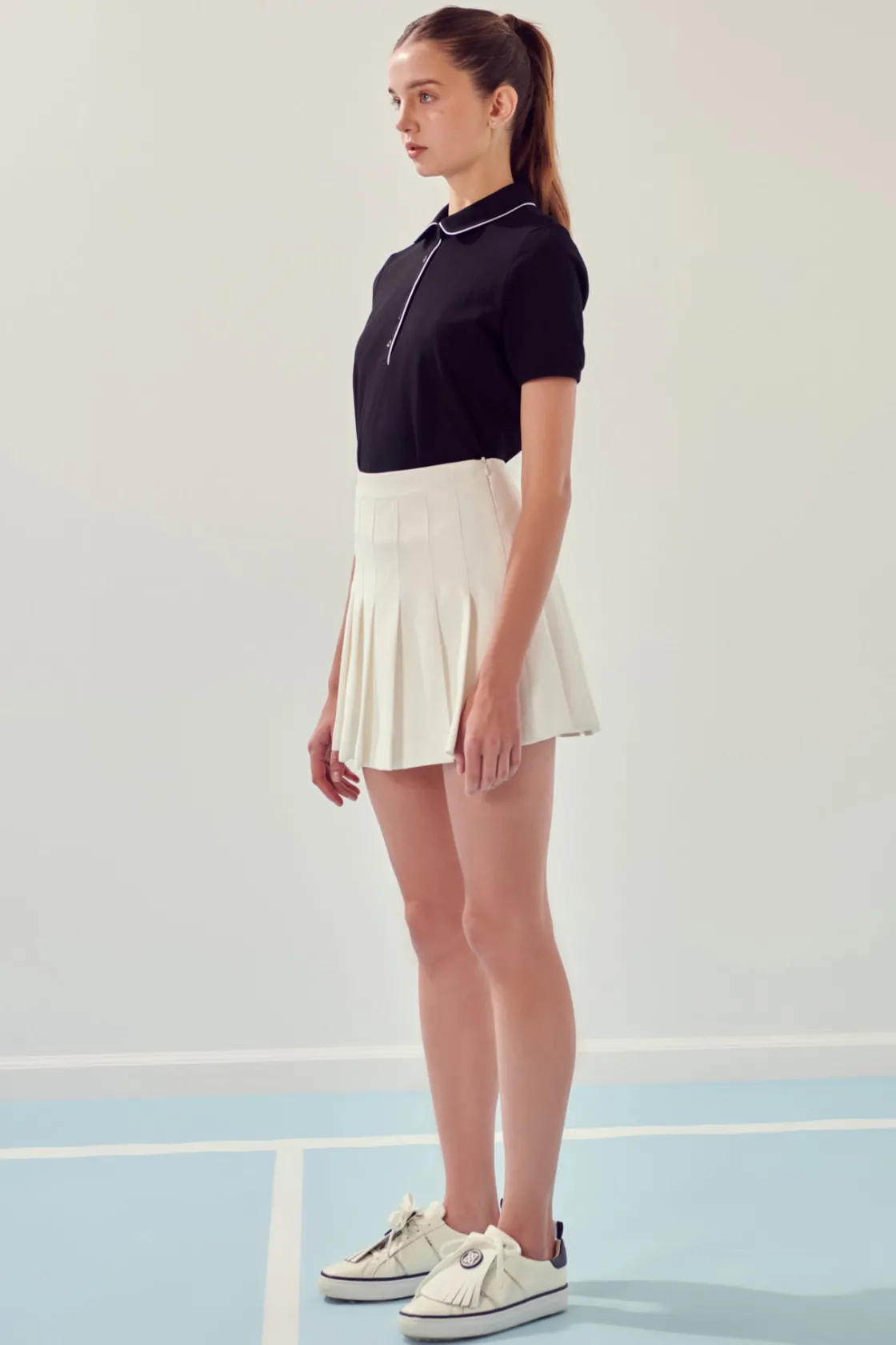 english_factory__sportwea_6.webp ENGLISH FACTORY Tops*- Sportwear Knit Polo Shirt