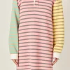 ENGLISH FACTORY Tops*- The Striped Edit Dress PINKMULTI