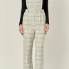 ENGLISH FACTORY Tops*- Tweed Overalls MULTI