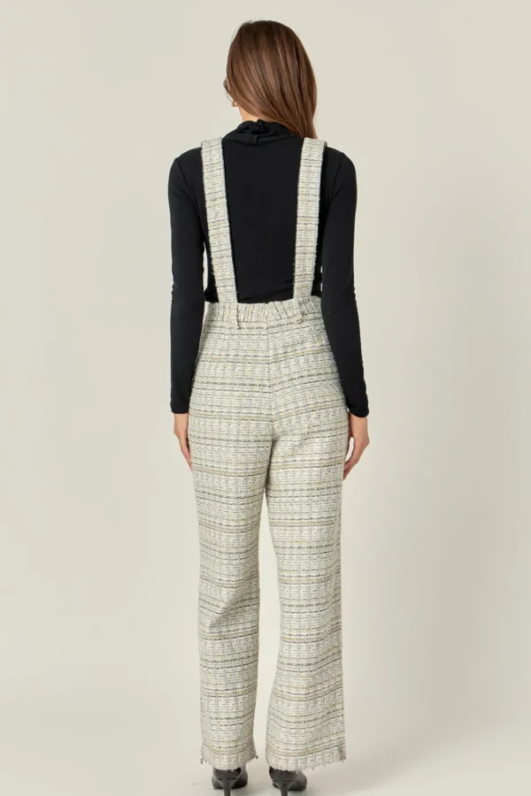 ENGLISH FACTORY Tops*- Tweed Overalls MULTI