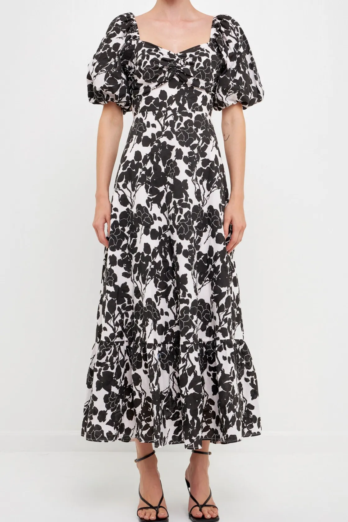 free_the_rose__floral_pri_13.webp FREE THE ROSES Tops*Free The Rose - Floral Print Maxi Dress