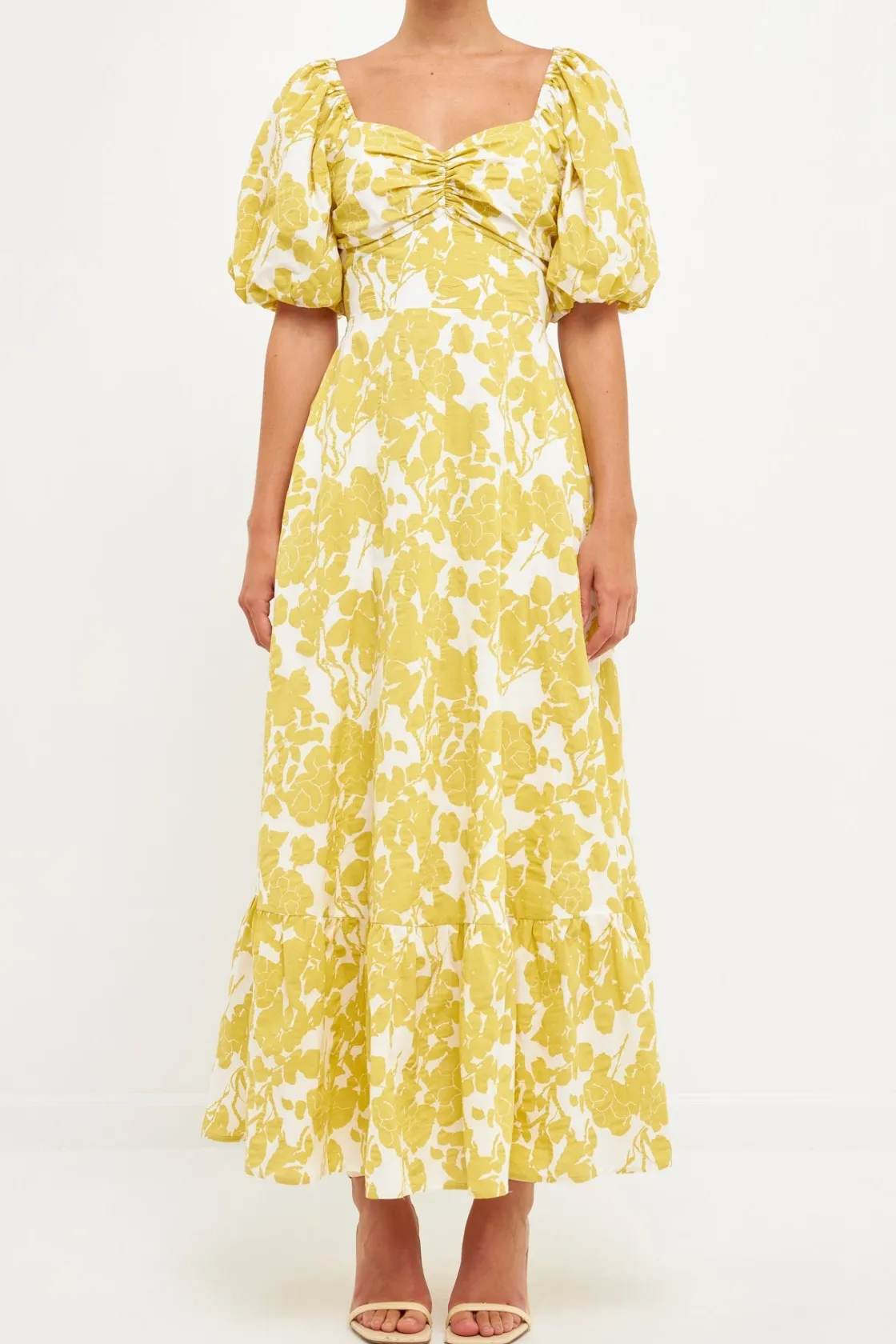 free_the_rose__floral_pri_25.webp FREE THE ROSES Tops*Free The Rose - Floral Print Maxi Dress