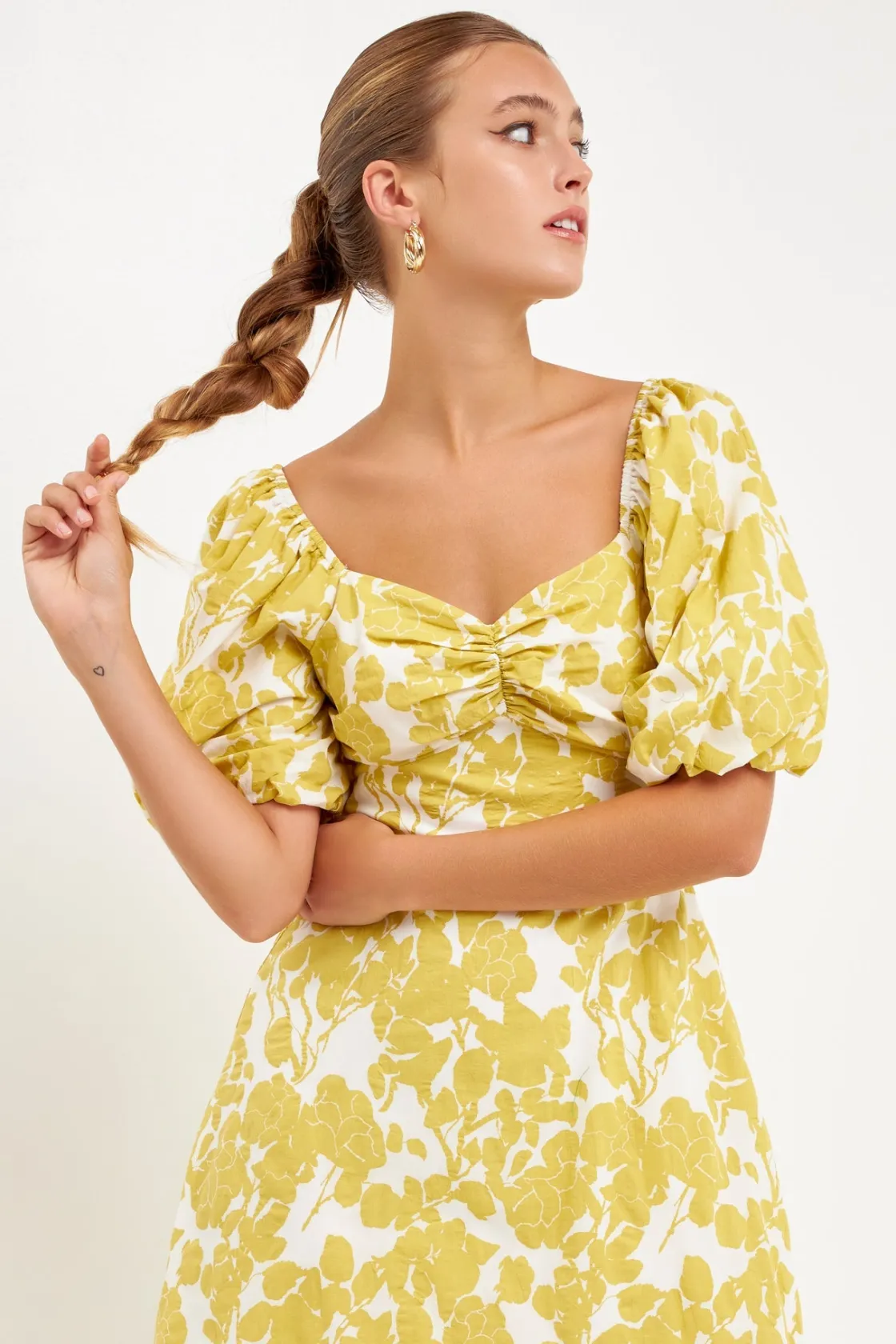 free_the_rose__floral_pri_28.webp FREE THE ROSES Tops*Free The Rose - Floral Print Maxi Dress