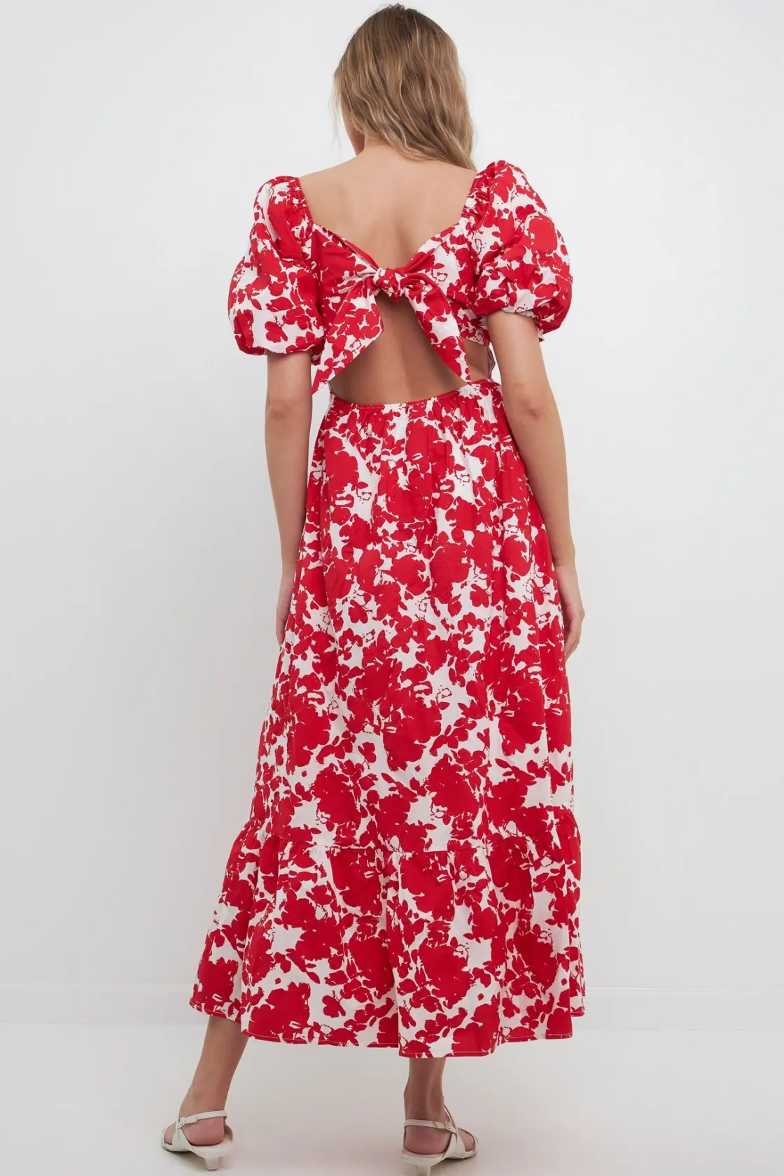 free_the_rose__floral_pri_38.webp FREE THE ROSES Tops*Free The Rose - Floral Print Maxi Dress