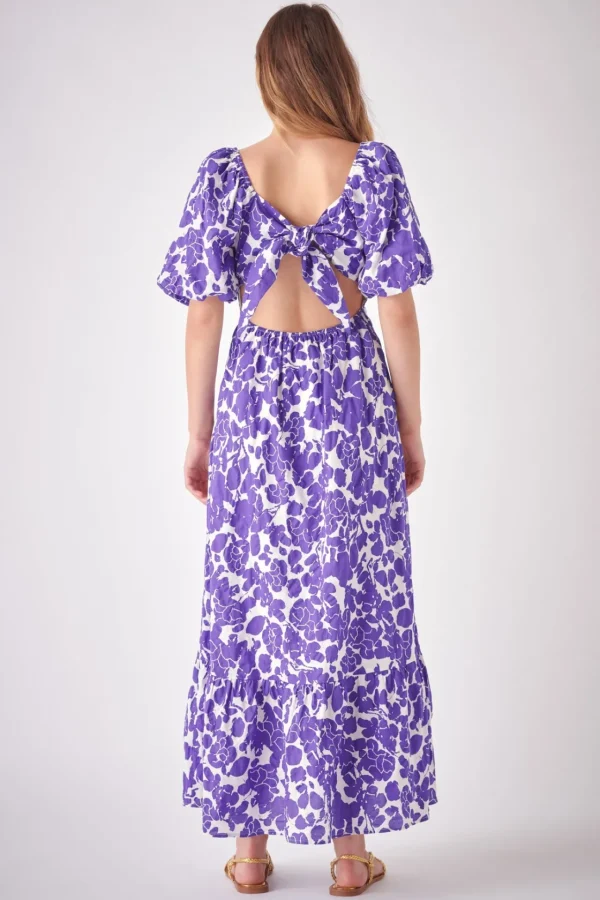 FREE THE ROSES Tops*Free The Rose - Floral Print Maxi Dress