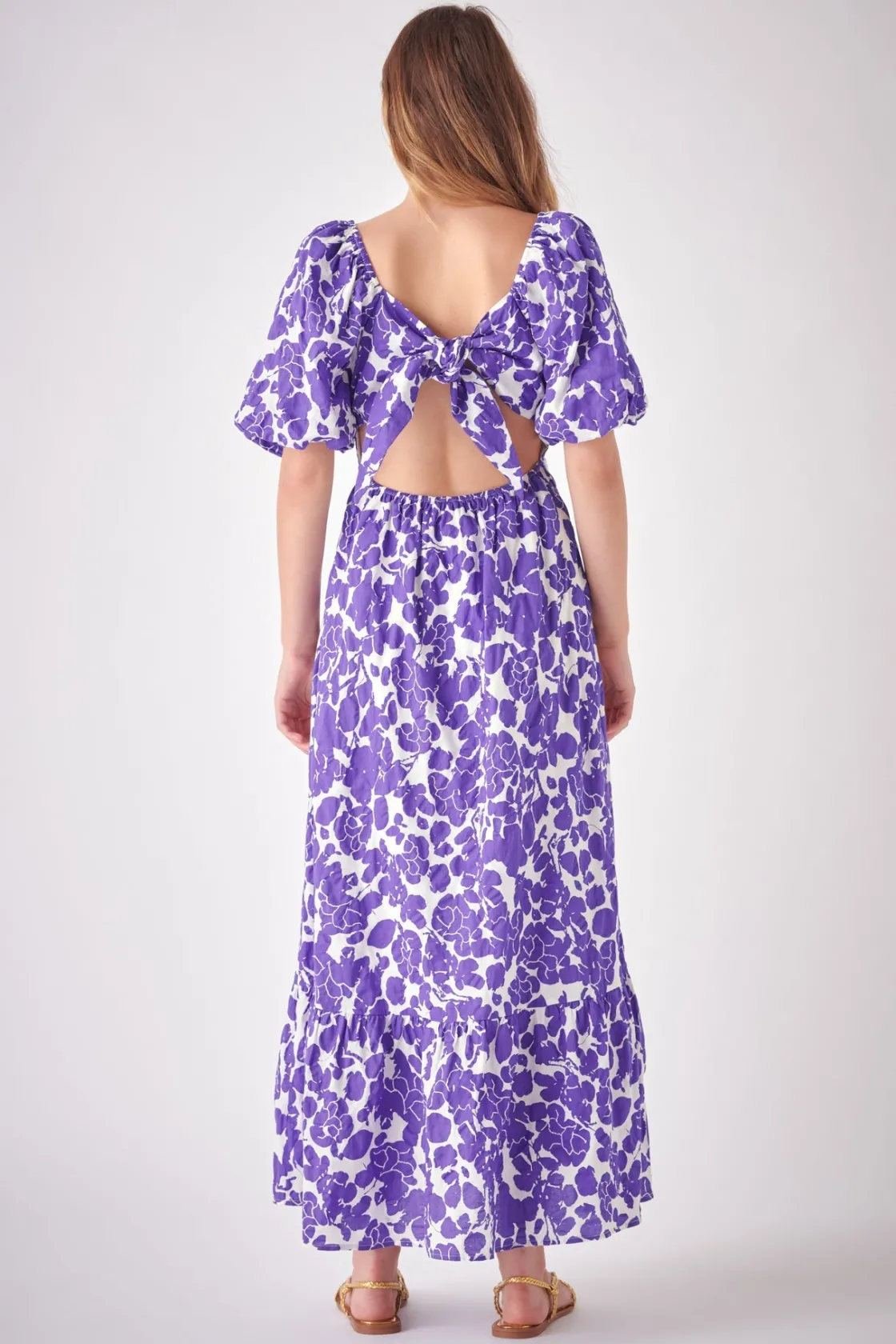 free_the_rose__floral_pri_7.webp FREE THE ROSES Tops*Free The Rose - Floral Print Maxi Dress
