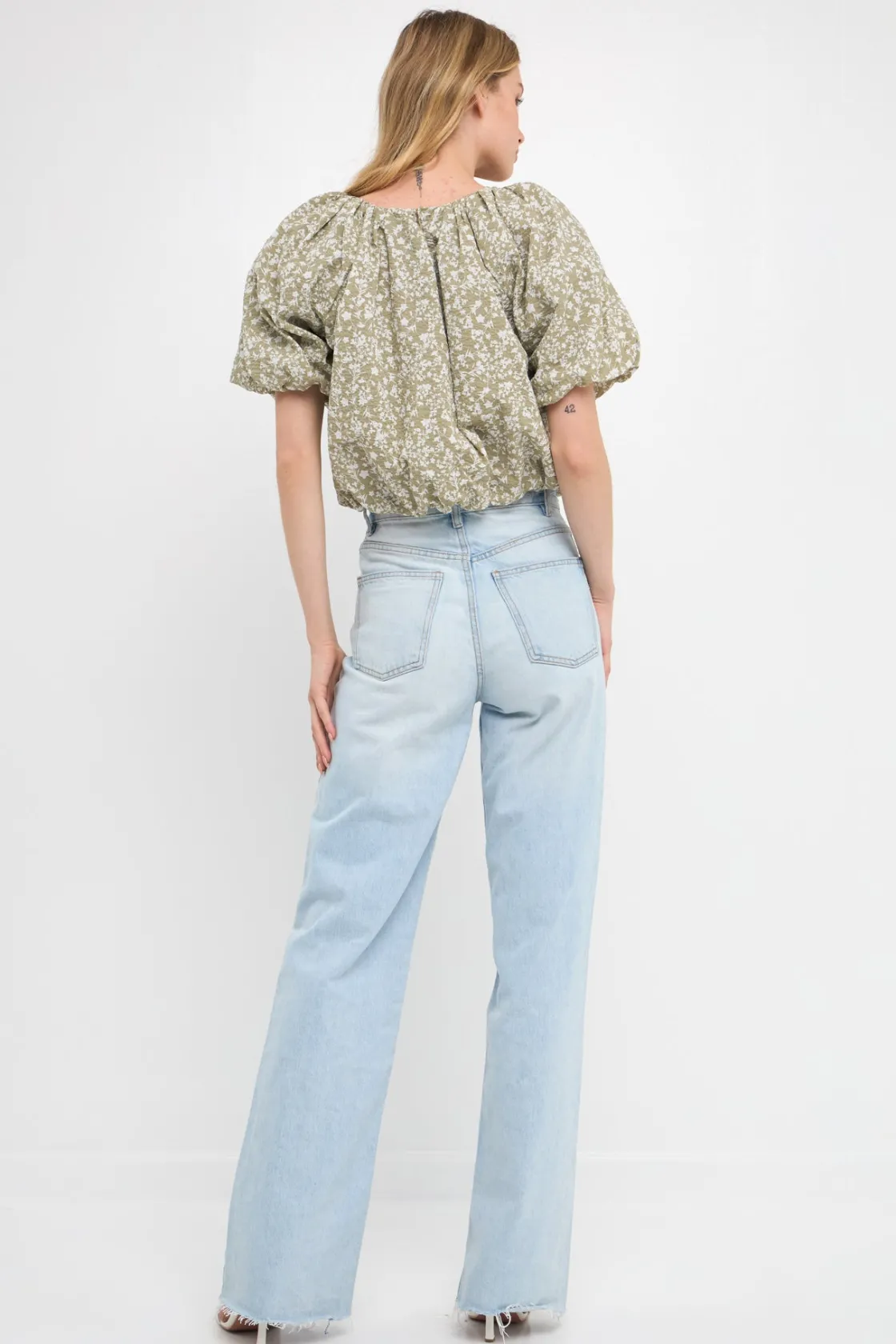 free_the_rose__raglan_blo_7.webp FREE THE ROSES Tops*Free The Rose - Raglan Blouson Cropped Top