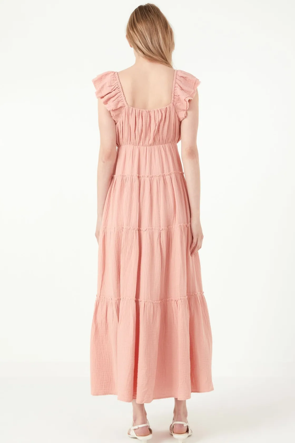 free_the_rose__sweetheart_11.webp FREE THE ROSES Tops*Free The Rose - Sweetheart Maxi Dress With Raw Edge Details